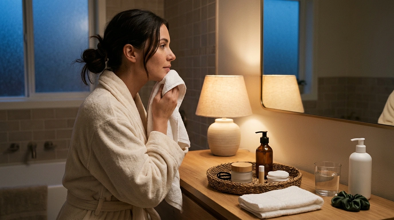 Night Beauty Routine Checklist for Skin, Hair, and Sleep